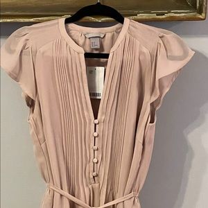 H&M soft pink dress